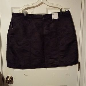 Old Navy Suede skirt